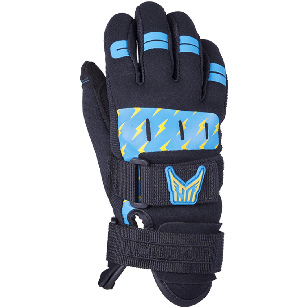 2026 HO Sports Junior World Cup Gloves H18GL-FUTX - Blue / Black